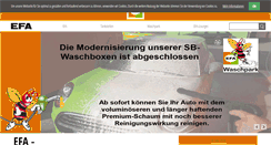 Desktop Screenshot of efa-gmbh.de